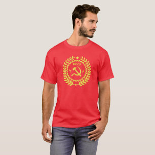 Die T - Shirts der Hammer-u. der Sichel-CCCP