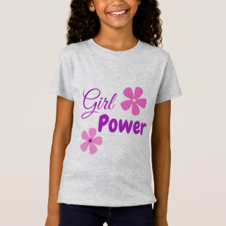 Die T - Shirts der Mädchen-Power-Mädchen