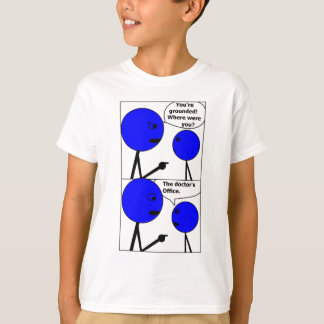 Die T Stickman Witz Kindes T-Shirt