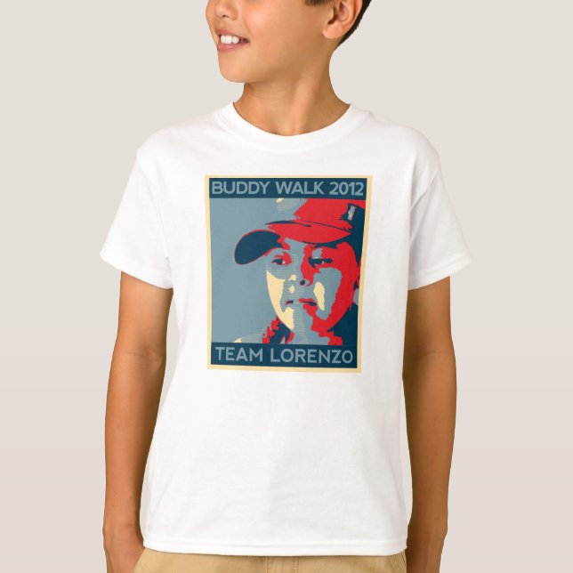 Die T Team-Lorenzo-Kindes T-Shirt (Vorderseite)
