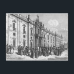 Die Tabakfabrik in Sevilla Postkarte<br><div class="desc">Die Tabakfabrik in Sevilla,  in Gravur von Charles Laplante | von Gustave Dore | Art Location: Bibliotheque Nationale,  Paris,  Frankreich | Französische Künstler | Image Collection number: XIR287735</div>