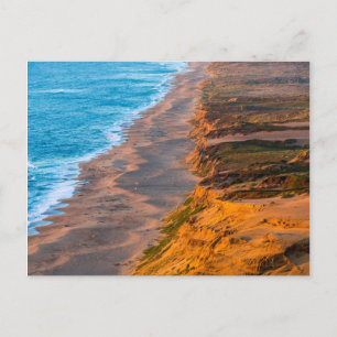 Die Tage des letzten Lichtes schlagen die Sandküst Postkarte