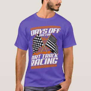 Die Tage sind für die stürmische Rennstrecke auf d T-Shirt