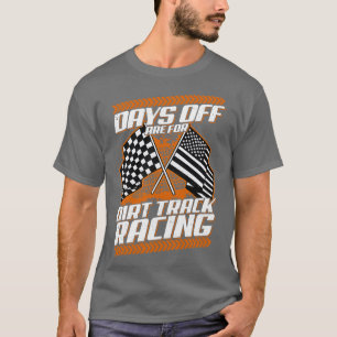 Die Tage sind für die stürmische Rennstrecke auf d T-Shirt