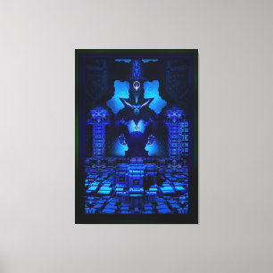 Die Talidos-Kammer von Xzendor7 Leinwanddruck