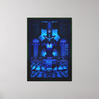 Die Talidos-Kammer von Xzendor7 Leinwanddruck