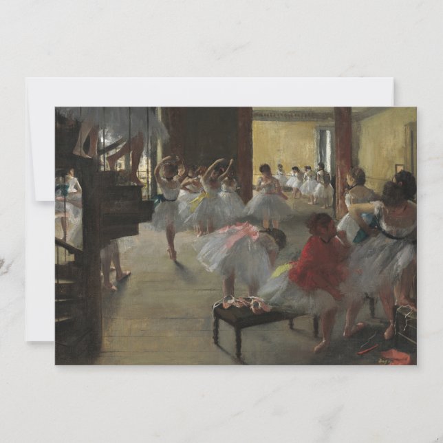 Die Tance-Klasse | Edgar Degas (Vorderseite)