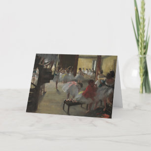 Die Tance-Klasse   Edgar Degas Karte