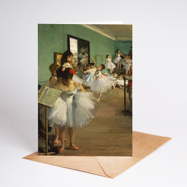 Die Tance-Klasse | Edgar Degas Karte (Von Creator hochgeladen)