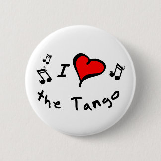 die Tango I Herz-Liebe Knöpfe Button