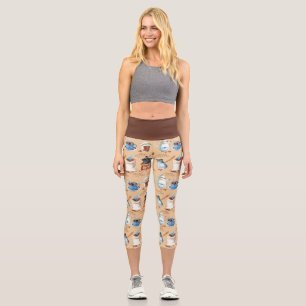 Die Tank für das Papier für das Wrapping von Kaffe Capri Leggings