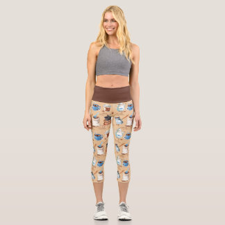 Die Tank für das Papier für das Wrapping von Kaffe Capri Leggings