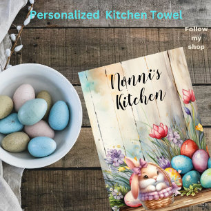 Die Tante der Personalisierten Großmutter zu Oster Geschirrtuch
