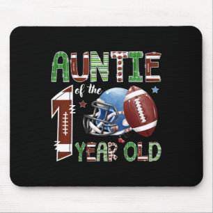 Die Tante des 1-jährigen Fußballs 1. Mousepad