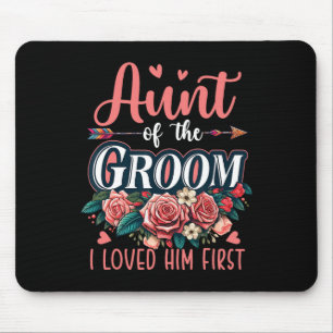 Die Tante des Grooms liebte ihn als erstes Kostüm. Mousepad