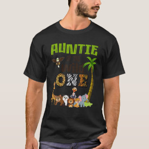 Die Tante des wilden Zoos war der 1. Geburtstag Pa T-Shirt