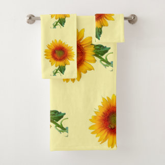 DIE TANZENDE SONNENBLUME BADHANDTUCH SET