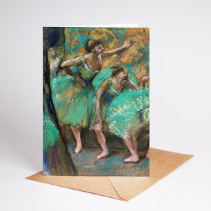 Die Tänzer   Edgar Degas Karte