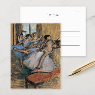 Die Tänzer   Edgar Degas Postcard Postkarte