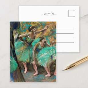 Die Tänzer   Edgar Degas Postkarte