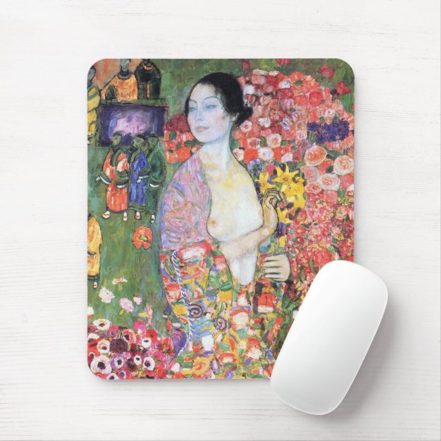 Die Tänzerin, Gustav Klimt Mousepad (Mit Mouse)