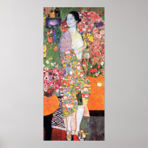 Die Tänzerin, Gustav Klimt Poster
