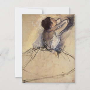 Die Tänzerin von Edgar Degas, Vintag Ballerina Art