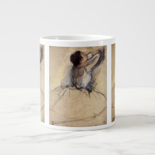 Die Tänzerin von Edgar Degas, Vintag Ballerina Art Jumbo-Tasse