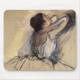 Die Tänzerin von Edgar Degas, Vintag Ballerina Art Mousepad