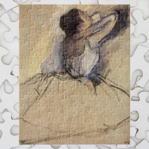Die Tänzerin von Edgar Degas, Vintag Ballerina Art Puzzle