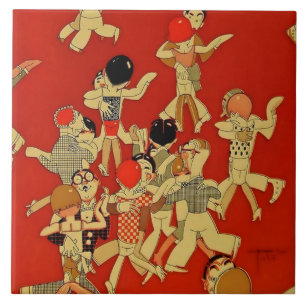 „Die Tanzfläche“ Art Deco von Jose Carlos Fliese
