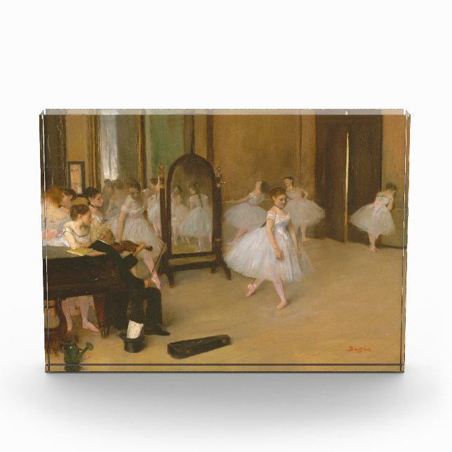 Die Tanzklasse (1870) Edgar Degas Fotoblock (Vorderseite)