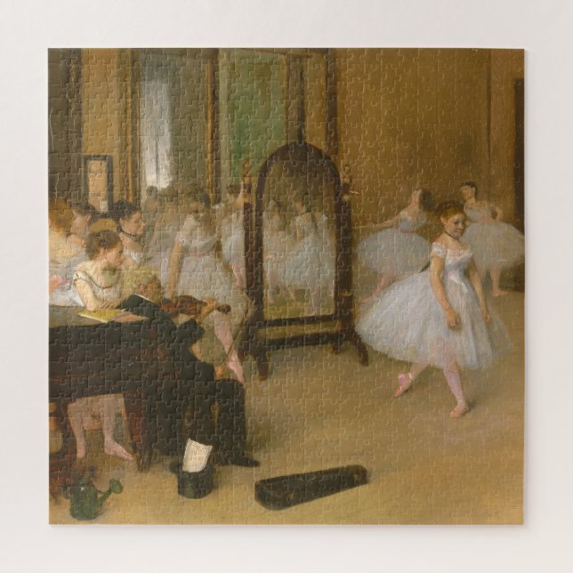 Die Tanzklasse (1870) Edgar Degas Puzzle (Vertikal)