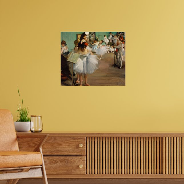 Die Tanzklasse, Berühmtes Gemälde Poster (Wohnzimmer 2)