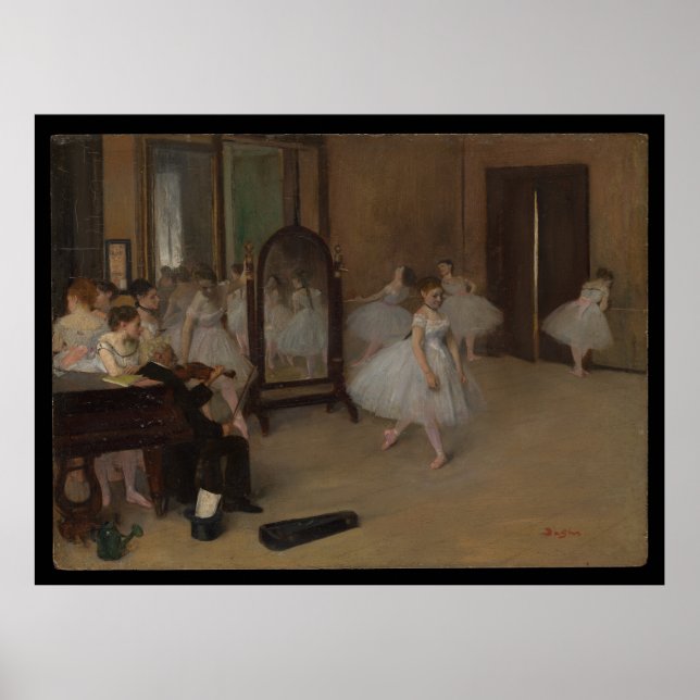 Die Tanzklasse Poster (Vorne)