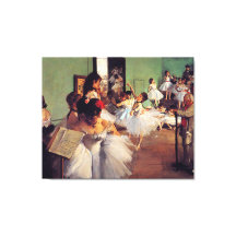 Die Tanzklasse von Edgar Degas