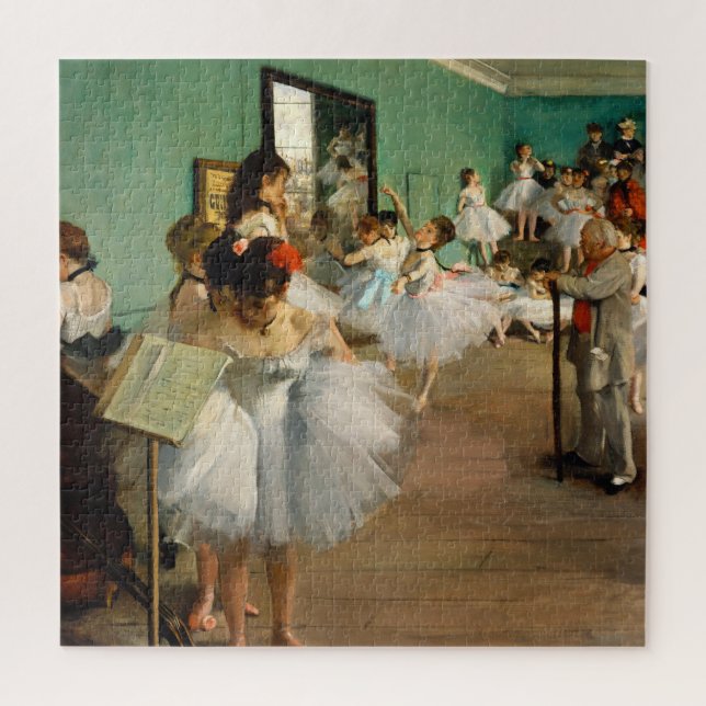 Die Tanzklasse von Edgar Degas Puzzle (Vertikal)