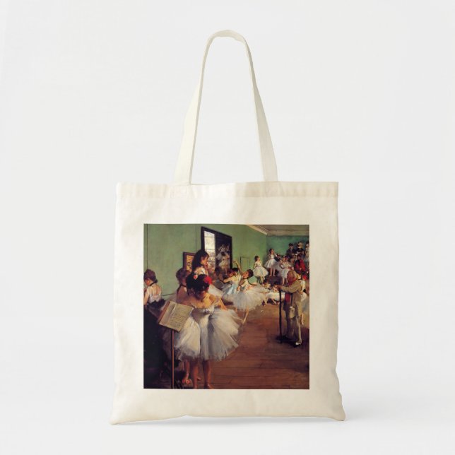 Die Tanzklasse von Edgar Degas Tragetasche (Vorne)