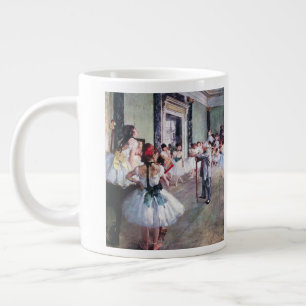 Die Tanzklasse von Edgar Degas, Vintage Ballett Ku Jumbo-Tasse