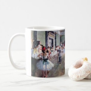 Die Tanzklasse von Edgar Degas, Vintage Ballett Ku Tasse