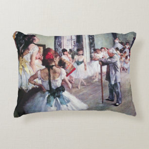 Die Tanzklasse von Edgar Degas, Vintage Ballett Ku Zierkissen