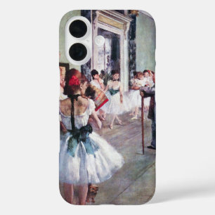 Die Tanzklasse von Edgar Degas, Vintage Ballettkun iPhone 16 Hülle