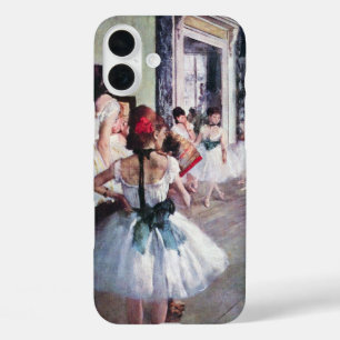 Die Tanzklasse von Edgar Degas, Vintage Ballettkun iPhone 16 Plus Hülle