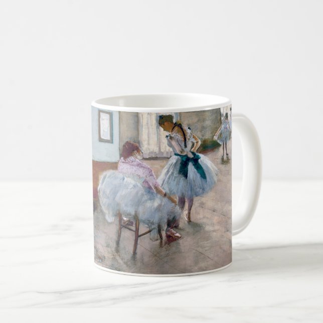 Die Tanzstunde, Edgar Degas Kaffeetasse (VorderseiteRechts)
