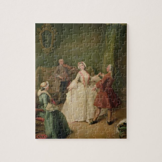 Die Tanzstunde Puzzle (Vertikal)