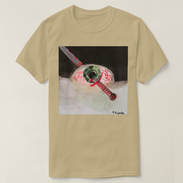 Die Tapferkeit eines Kriegers T-Shirt (Design vorne)