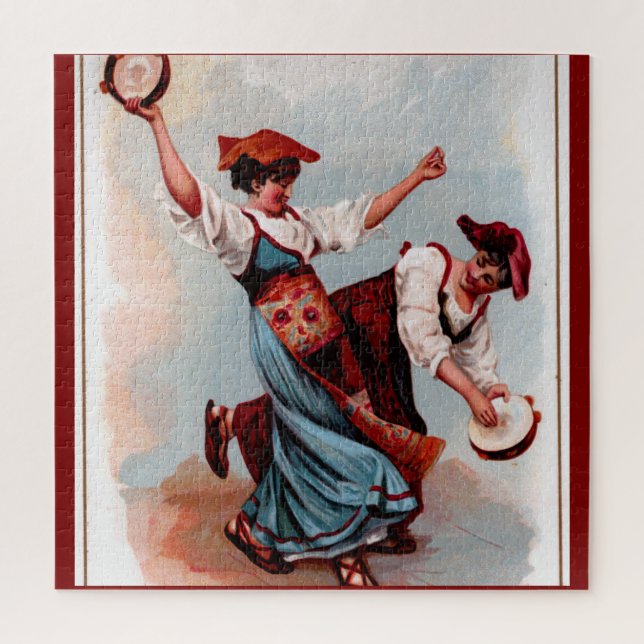 "Die Tarantella" Puzzle (Vertikal)