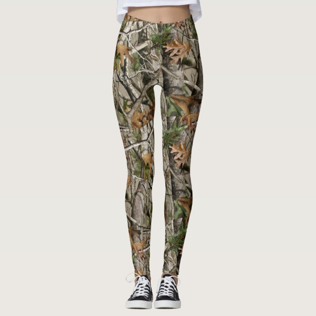 Die Tarnungs-Leggings-Camouflage der Frauen Leggings (Vorderseite)