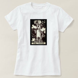 die Tarot-Karte des Turms   T-Shirt