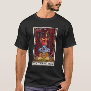 Die Tarotkarte Der Gehängte Halloween Vintage Mari T-Shirt